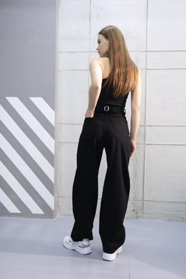  Baggy model arka kempantolon er detaylı kot 72229